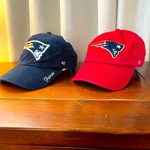 2 NFL PATRIOTS Caps